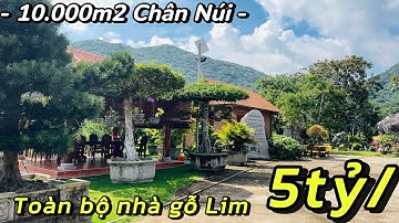 Khu Nhà Vườn 10.000m2 Lưng Tựa Núi Tại Bà Rịa Vũng Tàu Cần Bán. Đẹp Lung Linh !