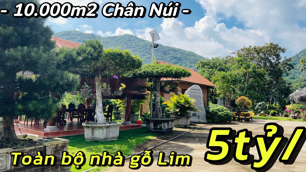 Khu Nhà Vườn 10.000m2 Lưng Tựa Núi Tại Bà Rịa Vũng Tàu Cần Bán. Đẹp Lung Linh !