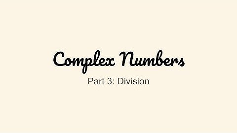 How to Rationalize the Denominator of Complex Numbers