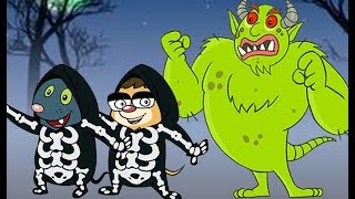 Rat A Tat - Monster Costume Party Dance - Funny Animated Cartoon Shows For Kids Chotoonz Tv