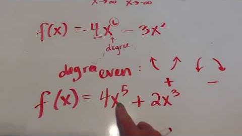 Limits at Infinity: Polynomials