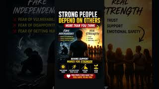 The Biggest Lie About Independence #attachmenttheory #healing #psychology