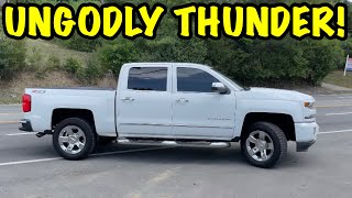 2017 Chevy Silverado 5.3L V8 w/ TRUE DUAL STRAIGHT PIPES!