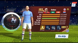 LẤY LEWANDOWSKI ĐỂ CHIÊU MỘ ROBBEN SL VÀ HƯỚNG DẪN NÂNG OVR CẦU THỦ CƠ BẢN | FOOTBALL MASTER2 VN