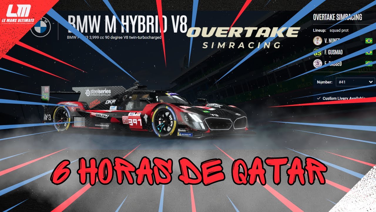 Campeonato Endurance oficial LMU 6 horas Qatar