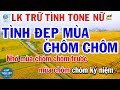 Liên Khúc Karaoke Trữ Tình Tone Nữ - Tình Đẹp Mùa Chôm Chôm - Sầu Tím Thiệp Hồng