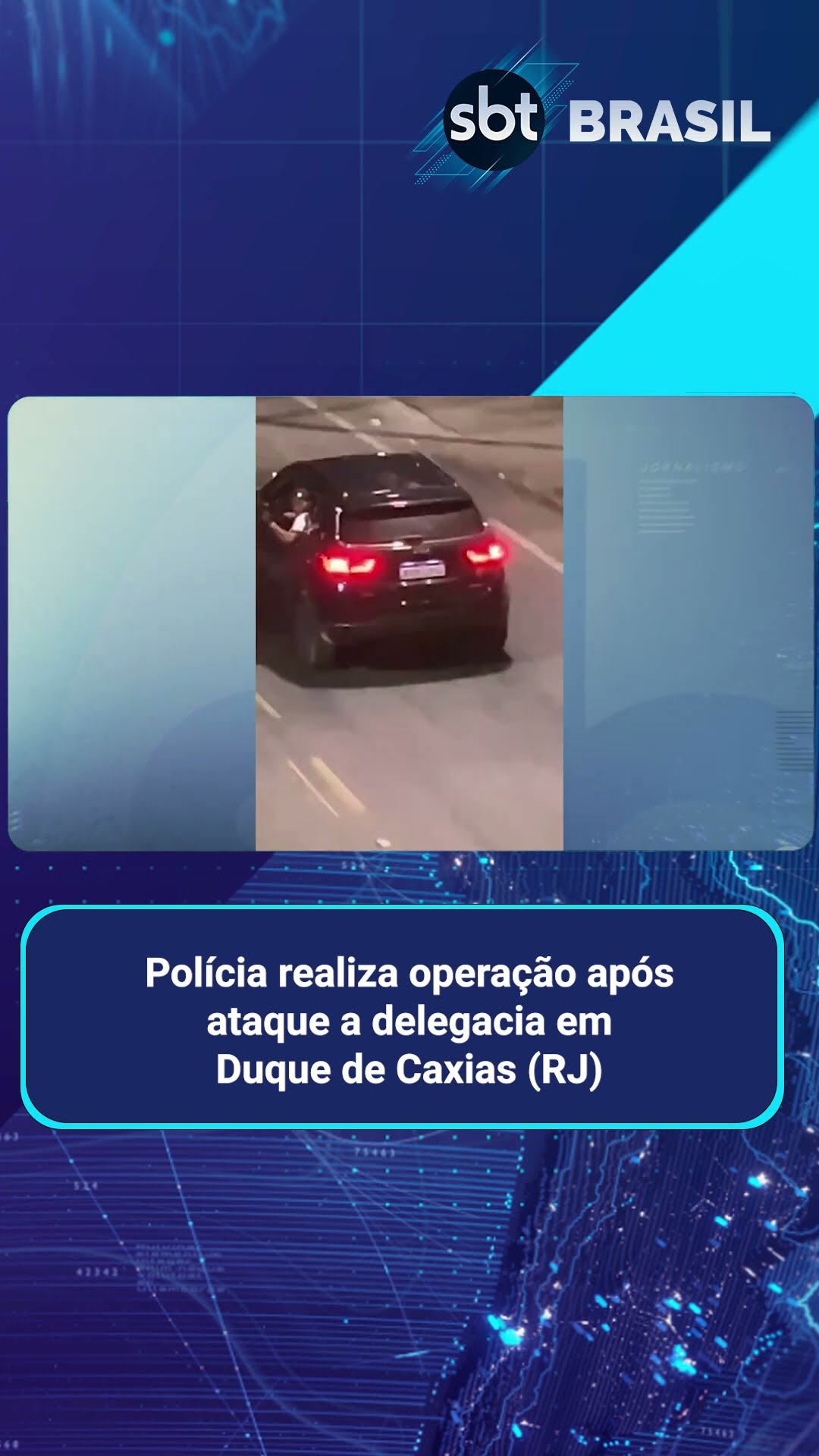 Polícia realiza operação após ataque a delegacia em Duque de Caxias (RJ) | SBT Brasil (17/02/25)