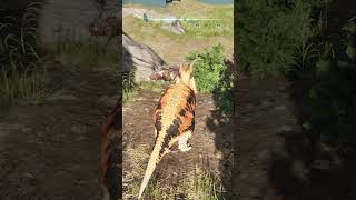 Tripping on a pebble in #theisle #theisleevrima #theislegame #dinosaurgames #dinosaur