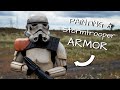Paint and assemble your own foam storm trooper armor  with templates