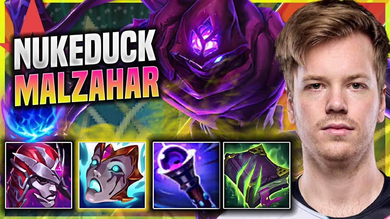 NUKEDUCK IS SO CLEAN WITH MALZAHAR! - AST Nukeduck Plays Malzahar MID vs Yone! | Season 11