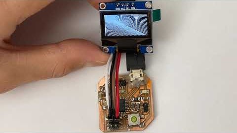 Output Devices | 128×64 OLED Display using Adafruit SSD1306 Library