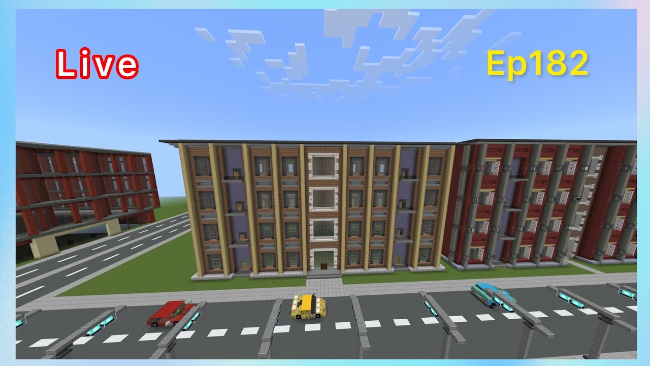 Minecraft Lets Build A City Ep182 - YouTube