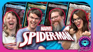 Marvel's SPIDER-MAN x MTG New Commander Builds! | Norman vs. Silk vs. Eddie vs. Peter Parker screenshot 1