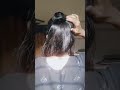 Claw clip half bun hairstyleshortsyoutube bun bvs lifestyleshort