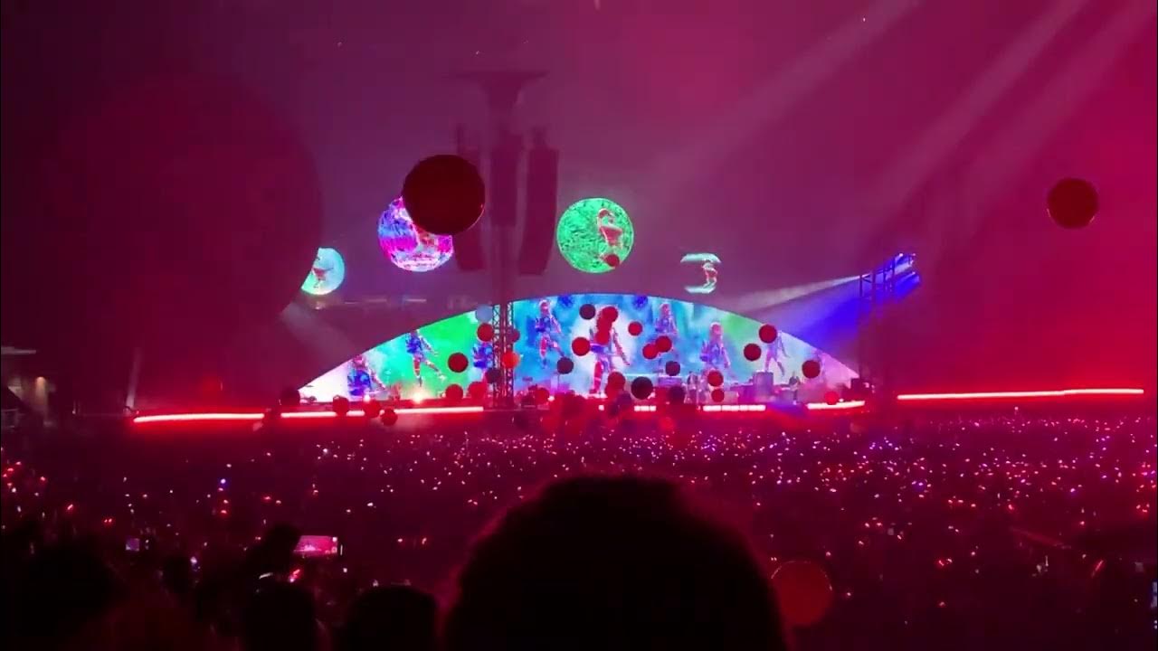 Coldplay "Adventure of a Lifetime" at FedEx Field June 2022 YouTube