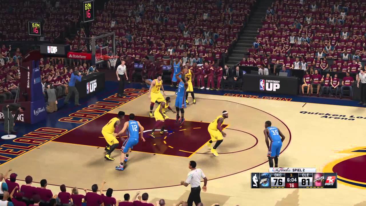 NBA PLAYOFFSPS4 NBA Finals 2017 Oklahoma City Thunder Cleveland