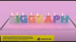 SIGGRAPH 2021: Technical Papers Preview Trailer