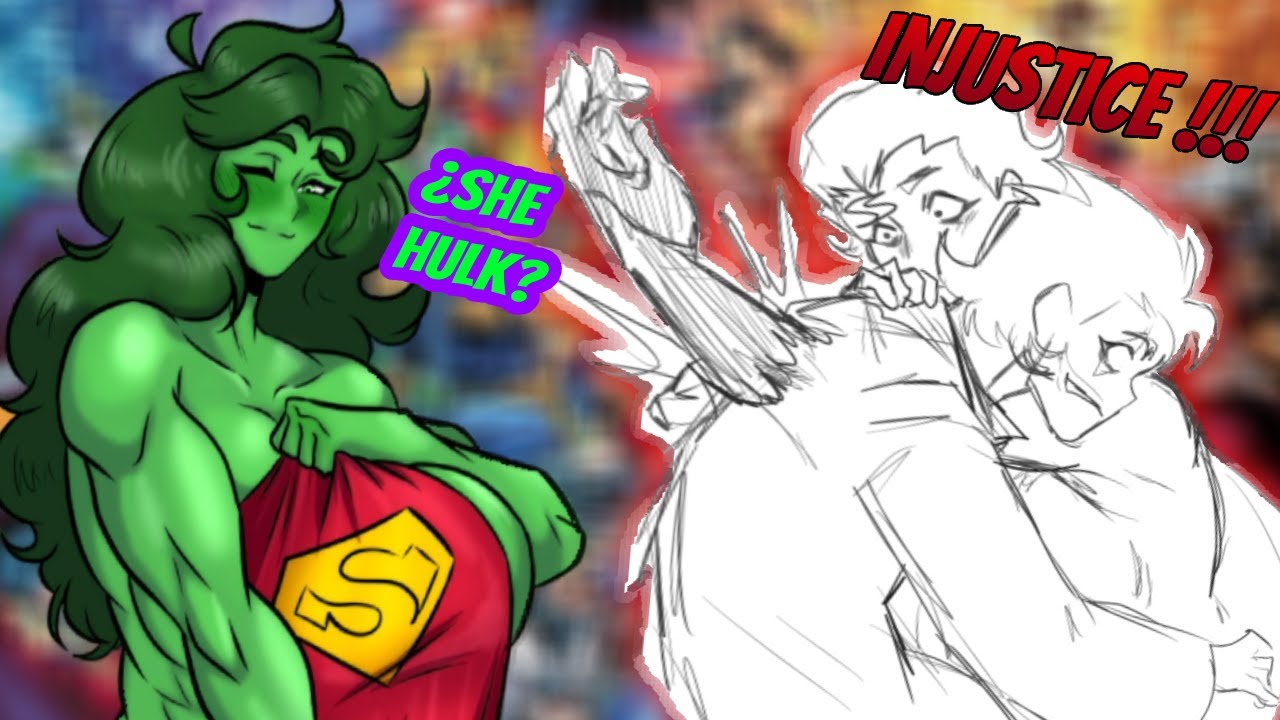 SUPER WOMAN MATA AL JOKER!? SHE HULK Y SUPERMAN???