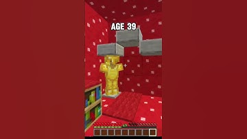 MINECRAFT : SMALLEST BASES AT EVERY AGE😍 (WORLD