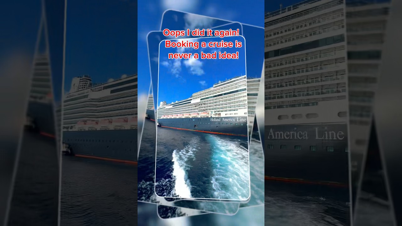 Oops I did it again!  Booking a cruise is never a bad idea!  😉 #CruiseLife #Cruising