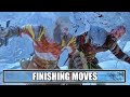 God of War Ragnarok Finishing Moves - Fatalities - Killing Animations