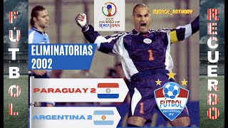 Paraguay 2-2 Argentina - Eliminatorias Sudamericanas Corea Japón 2002