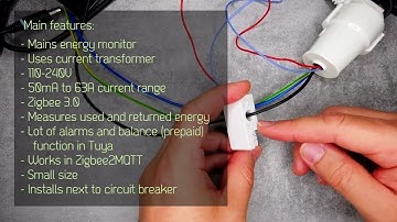 Smallest Zigbee energy meter I have seen  easy to install in your consumer unit