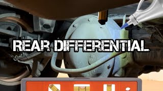 🩸Sprinter Rear Differential Oil Change ⚙️#diy #maintenance #tutorial