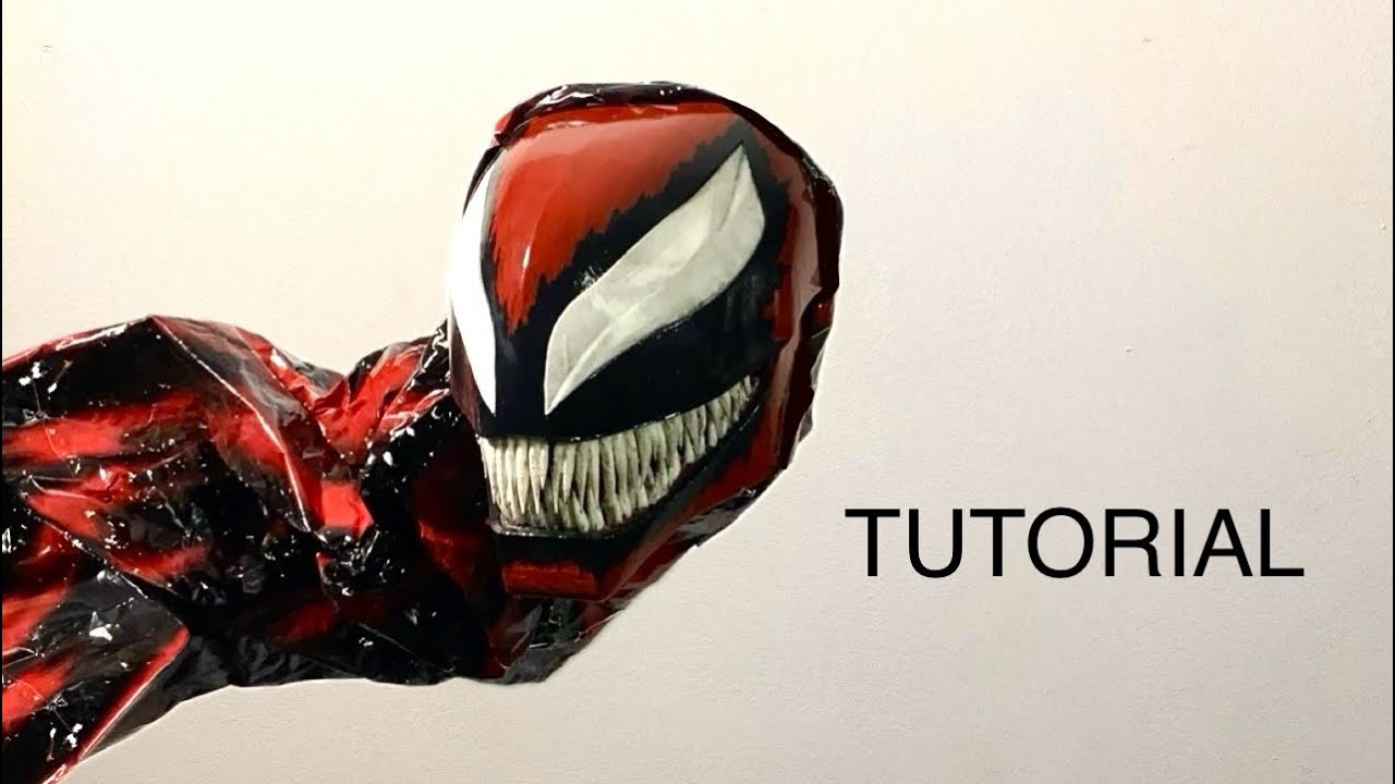 Marioneta de Venom v.2 l Tutorial l Cosplay Venom y Carnage