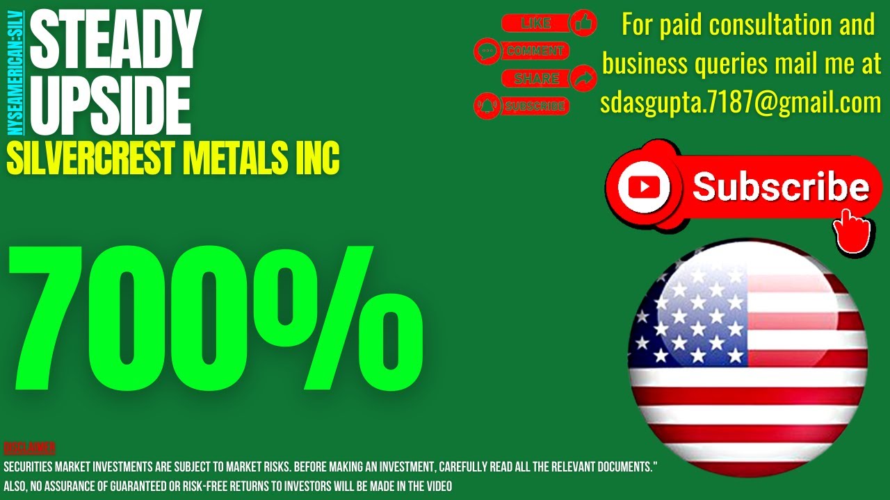 SILVERCREST METALS INC STEADY UPSIDE SILV STOCK NEWS YouTube