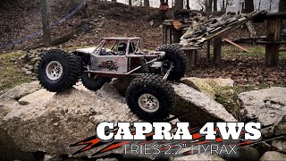 Capra 4WS tries on some big boy shoes! by DRZ RC 161 views 3 months ago 43 minutes