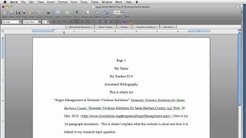 Creating an Annotated Bibliography from NoodleTools