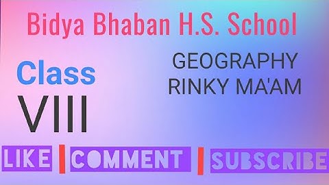 Class 8 Ch UNSTABLE EARTH PART 8 2021