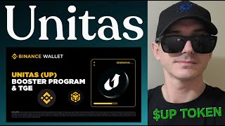 Up - Unitas Labs Token Crypto Coin Up Binance Alpha Points Event Bnb Bsc Blockchain New Susdu Usdu