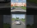 Batidas de carro reais com trafico IA #1 - #beamng #beamngdrive #automobile