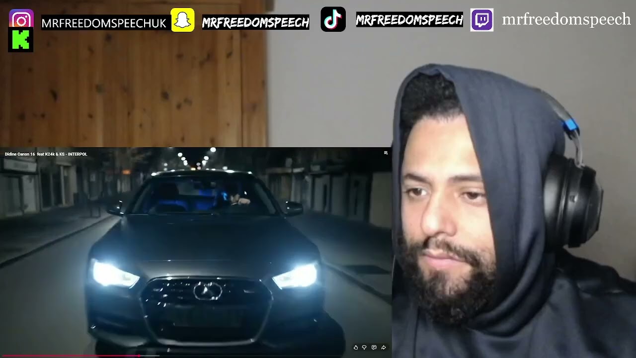 THIS COLLABRATION WAS NEEDED 🔥🇩🇿 Didine Canon 16 ft K24k & KS - INTERPOL *UK🇬🇧REACTION*