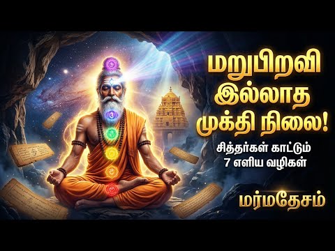🧘மறுபிறவி இல்லாத முக்தி நிலையை அடைய சித்தர்கள் காட்டும் 7 எளிய வழிகள்! | #மர்மதேசம் #Marmadesam 