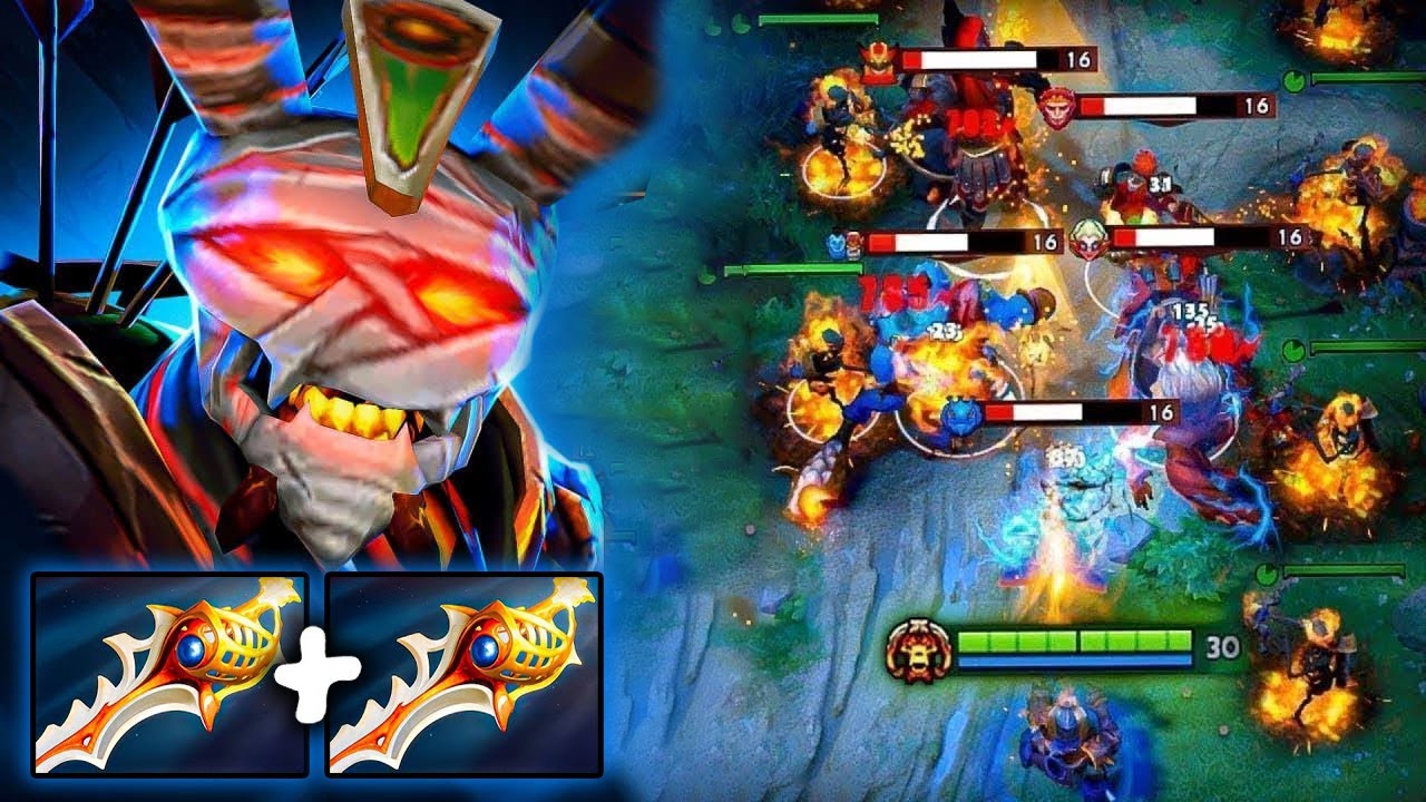 Безумная мета вернулась! Двойной огонь! Армия Клинкз! 🔥🔥 От Goodwin Dota 2