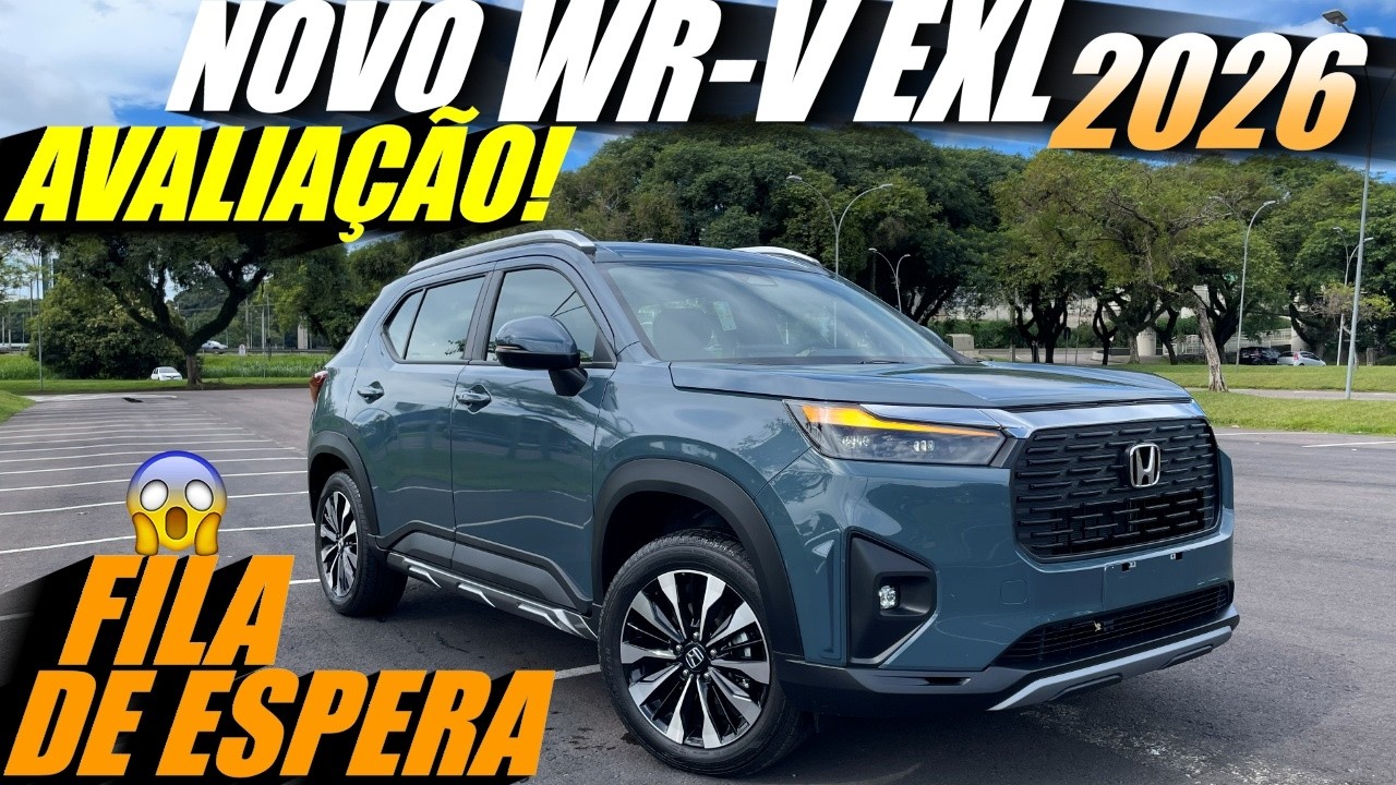 AVALIAÇÃO NOVO HONDA WR-V EXL 2026 TEM FILA DE ESPERA! Mas Anda bem? E os NOVOS PREÇOS?