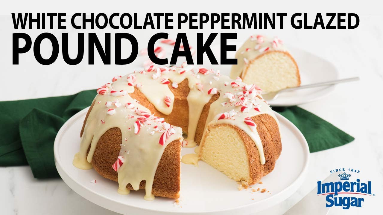 Peppermint Pound Cake