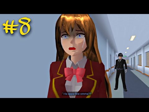 ME BEFORE YOU🌺(Part 8- Appa's Health🏥) Sakura School Simulator Love & Action Story