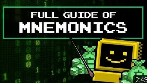 mnemonics airdrop full guide for beginners STEP BY STEP