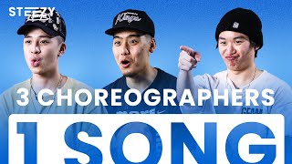 3 Dancers Choreograph To The Same Song  Ft Trevor Takemoto Devin Pornel U0026 Jason Lin  Steezyco