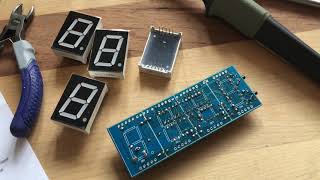 Assembling the Eccomum Compact 4-digit DIY Digital LED Clock