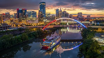 EPIC Hyperlapse Compilation [8K] — Nashville, Tennesse By Drone