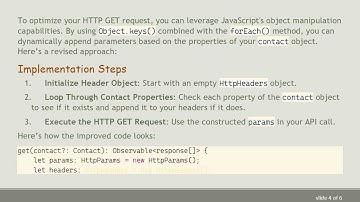 Improving Angular HTTP GET Requests with Many Params