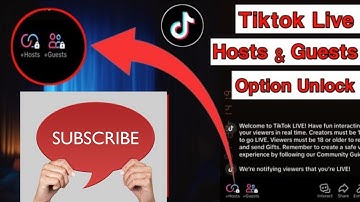 TikTok Live Hosts and Guests Opstion Unlocked Problem Solved | TikTok Live Settings | Hosts & Guests