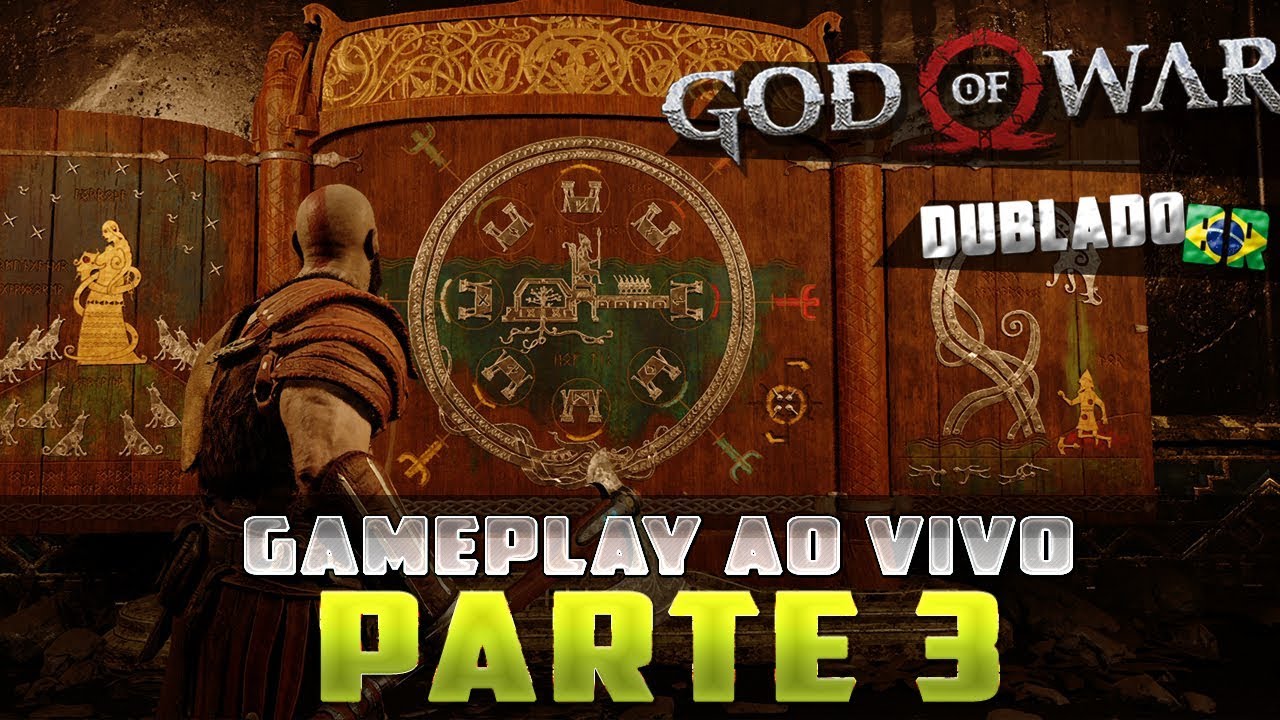 GOD OF WAR | AO VIVO | DUBLADO - PORTUGUÊS PT BR | PARTE 3 - YouTube