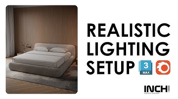 🎯 Realistic Lighting Setup in 3ds Max + Corona Renderer