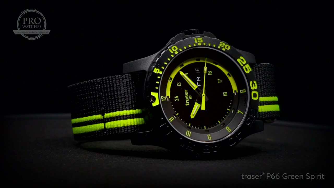 zegarek taktyczny traser® P66 Green Spirit
